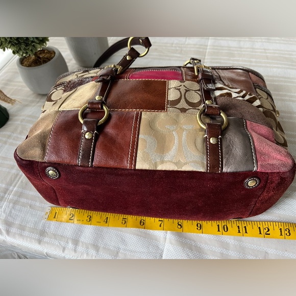 LAST CHANCE- Coach Patchwork Tote - Picture 7 of 15